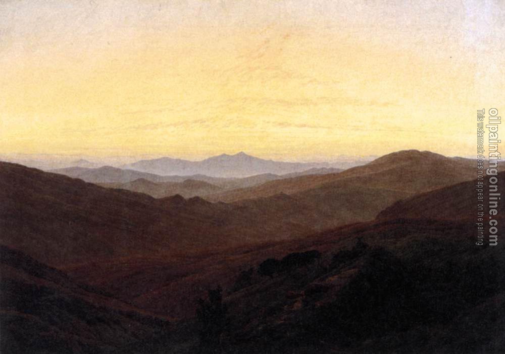 Friedrich, Caspar David - The Riesengebirge